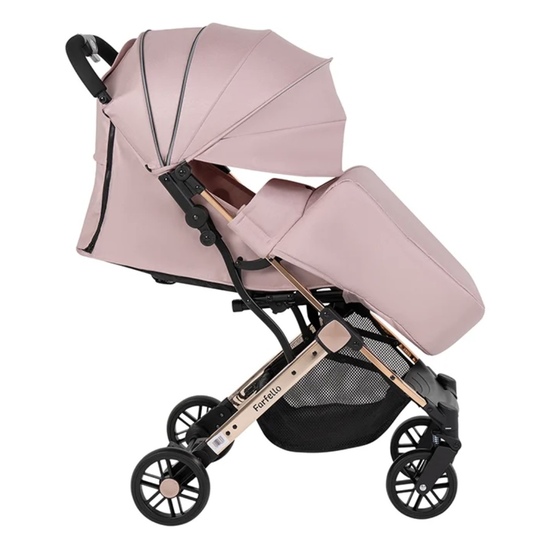Коляска прогулочная Farfello Comfy Go Comfort Chrome Rose Chrome/Розовый - 2